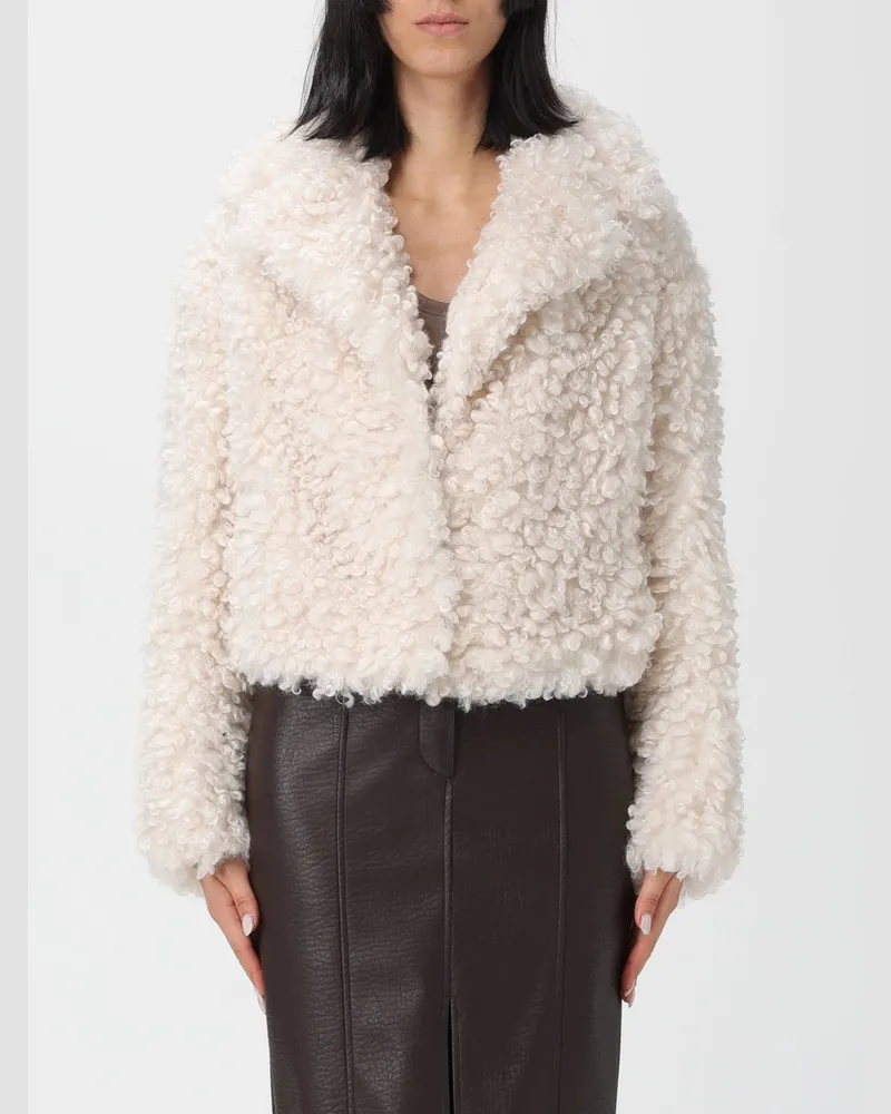 STAND Mantel damen Beige
