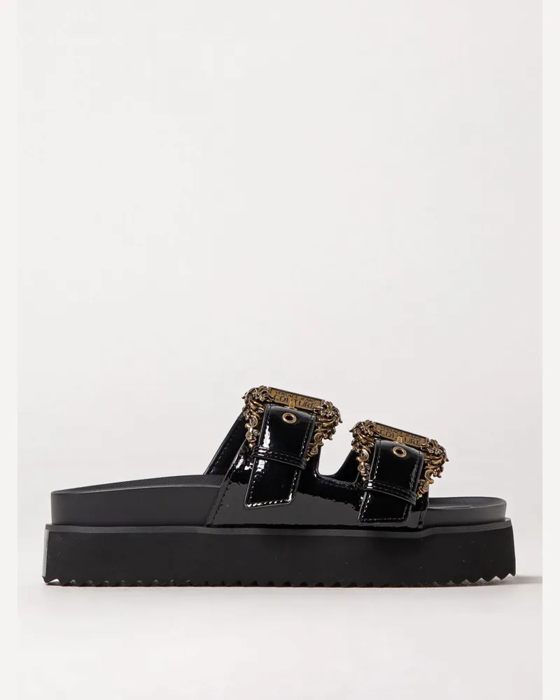 Versace Jeans Flache sandalen damen Schwarz