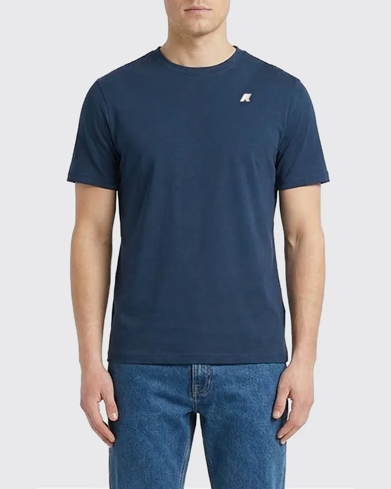 K-Way T-shirt herren Blau