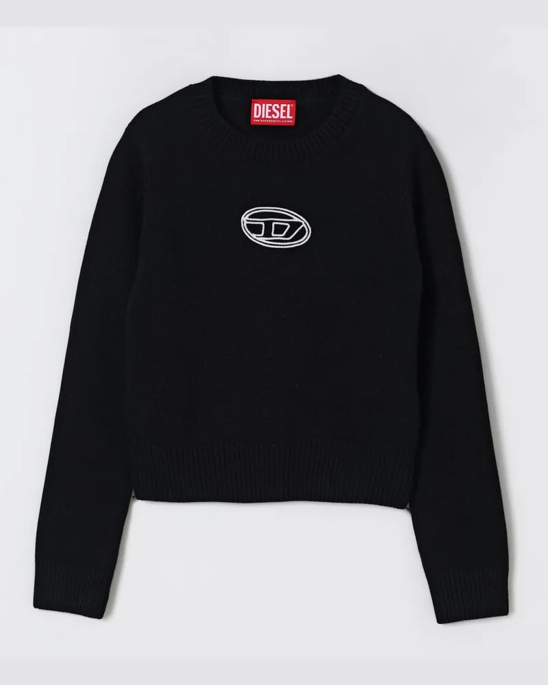 Diesel Pullover kinder Schwarz