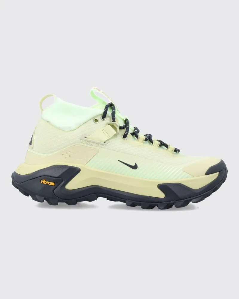 Nike ACG Zegama Trail-Sneakers aus zweifarbigem technischem Gewebe mit Swoosh Grün