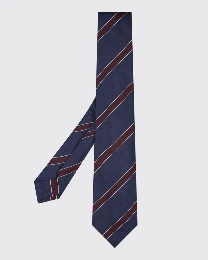 Kiton Krawatte herren Blau