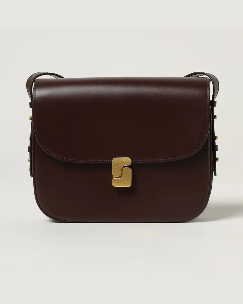 Soeur Schultertasche damen Kakao