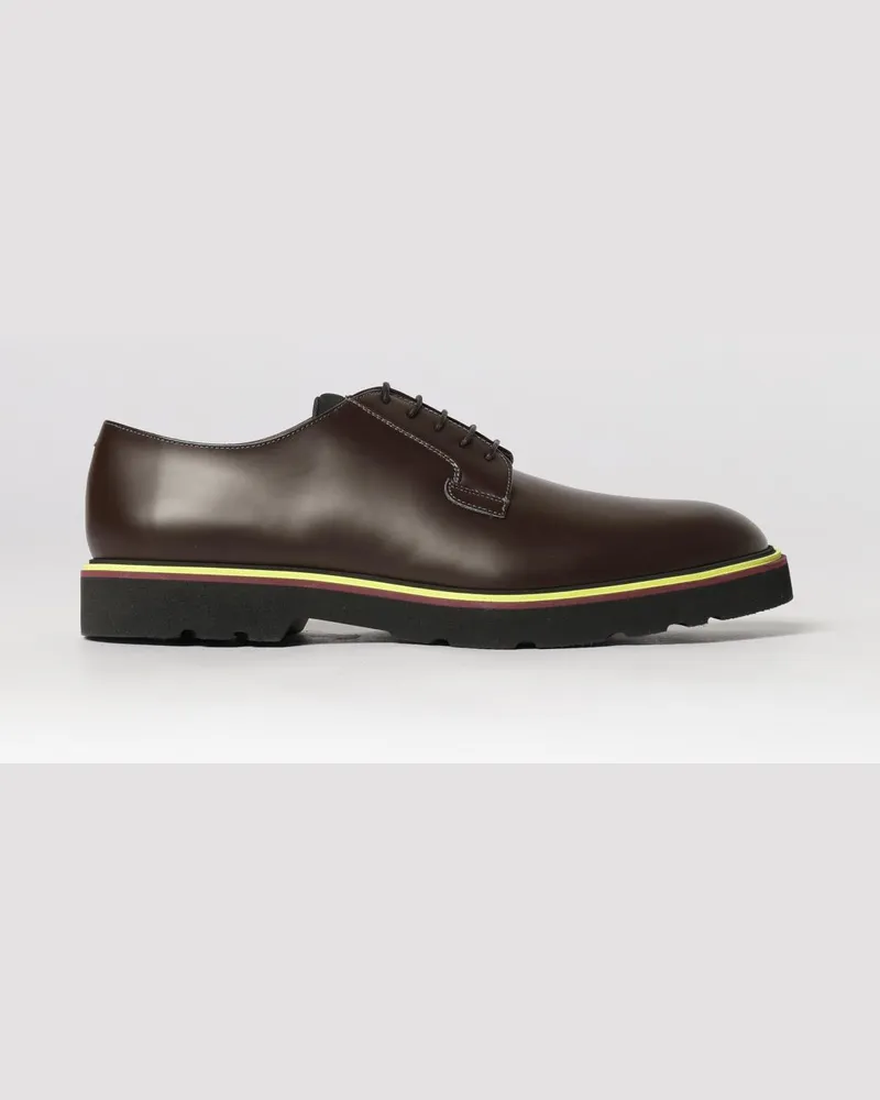 Paul Smith Derby aus gebürstetem Leder Schwarz