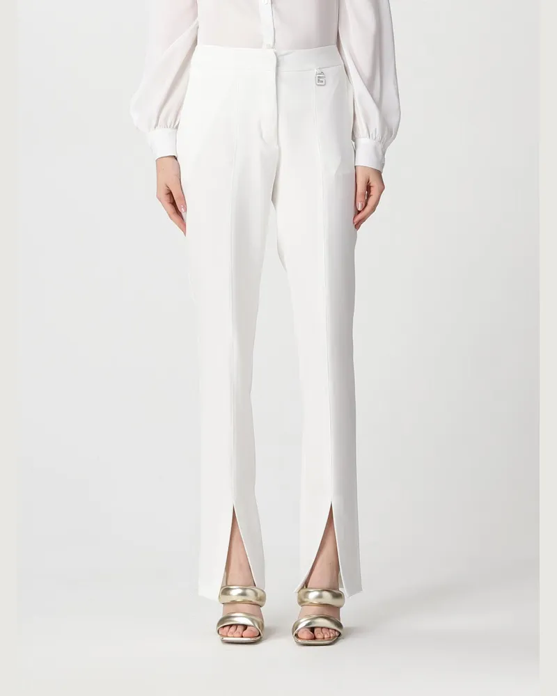 Gaëlle Bonheur Hose damen GaËlle Paris Weiß