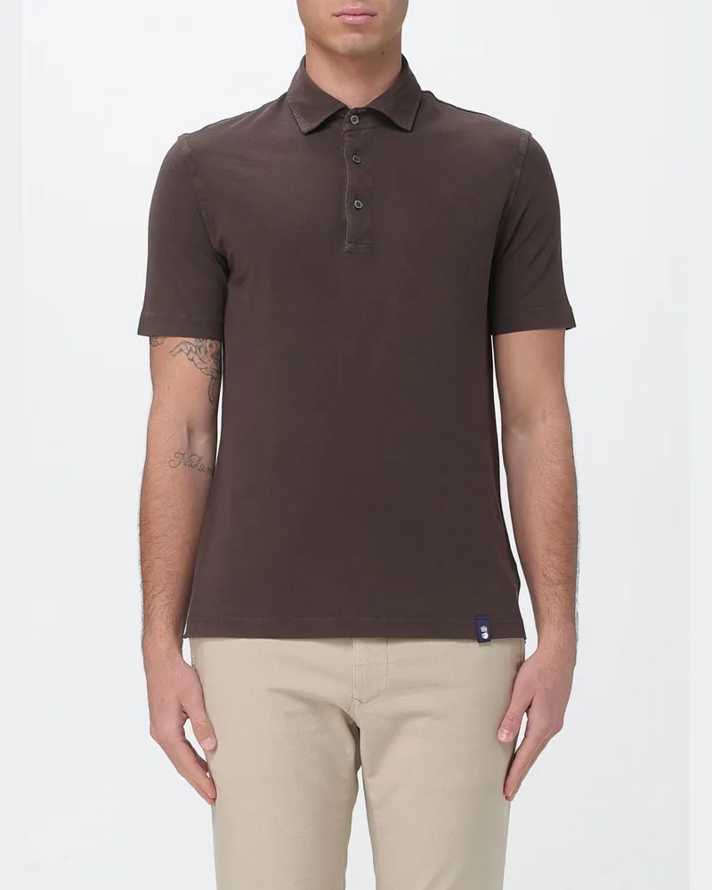 Drumohr  Polo herren Schwarz