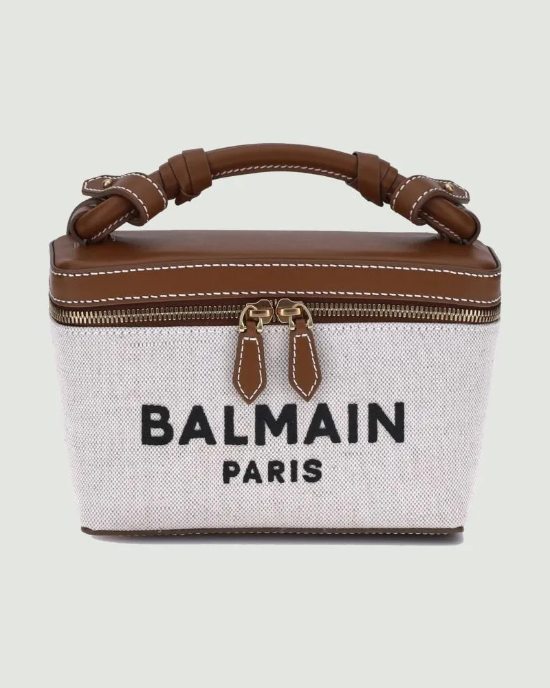 Balmain Minitasche damen Braun
