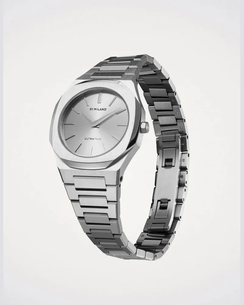 D1 Milano Uhr herren Silber