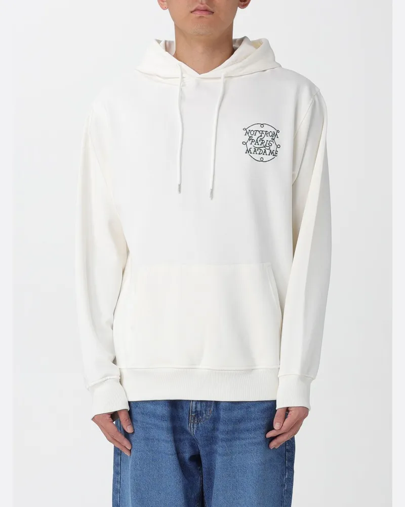 Drôle de Monsieur Sweatshirt herren Weiß