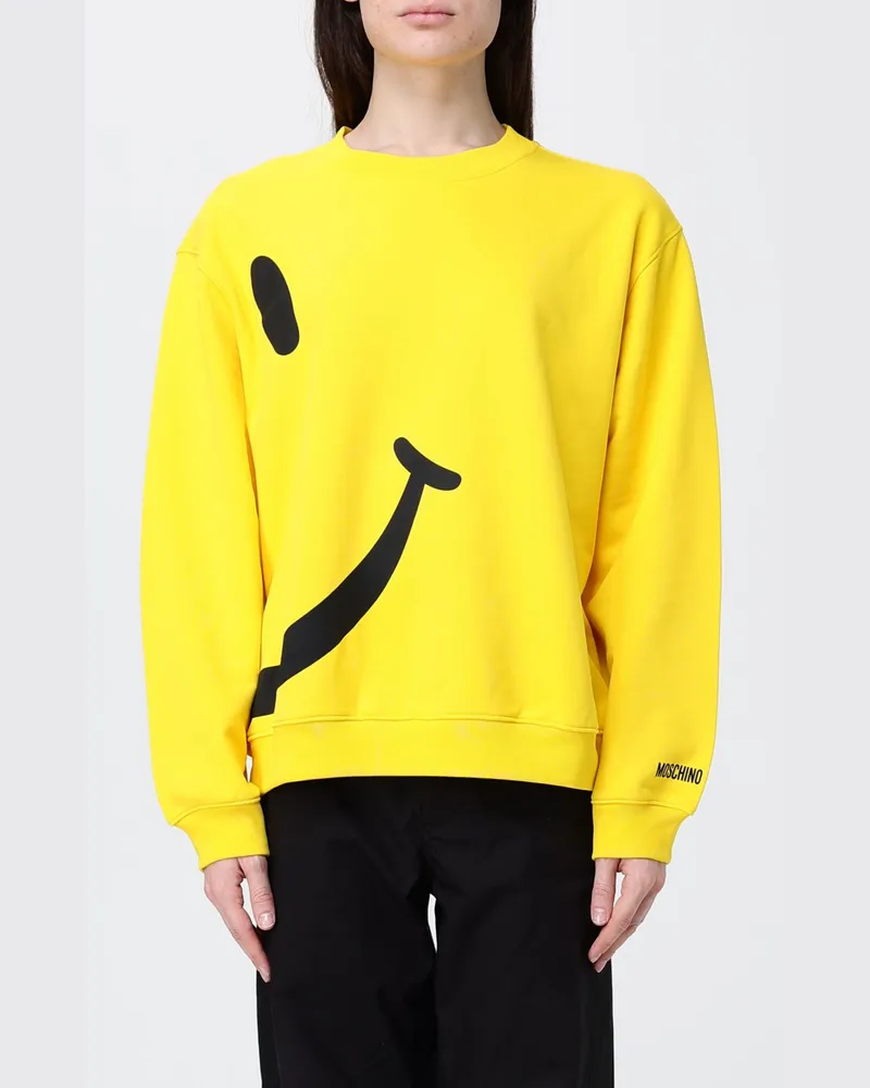 Moschino Sweatshirt damen Gelb