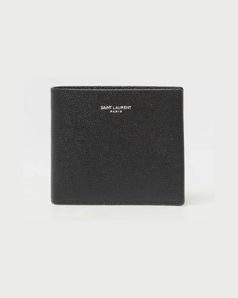 Saint Laurent Portmonnaie herren Schwarz