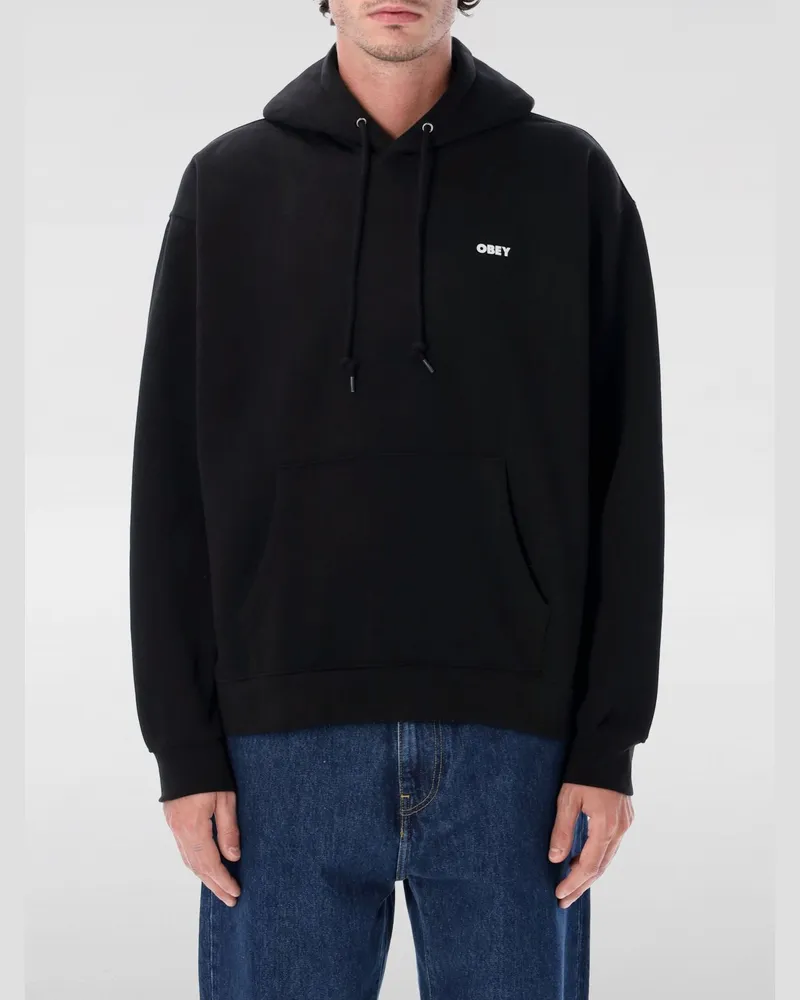 Obey Sweatshirt herren Schwarz