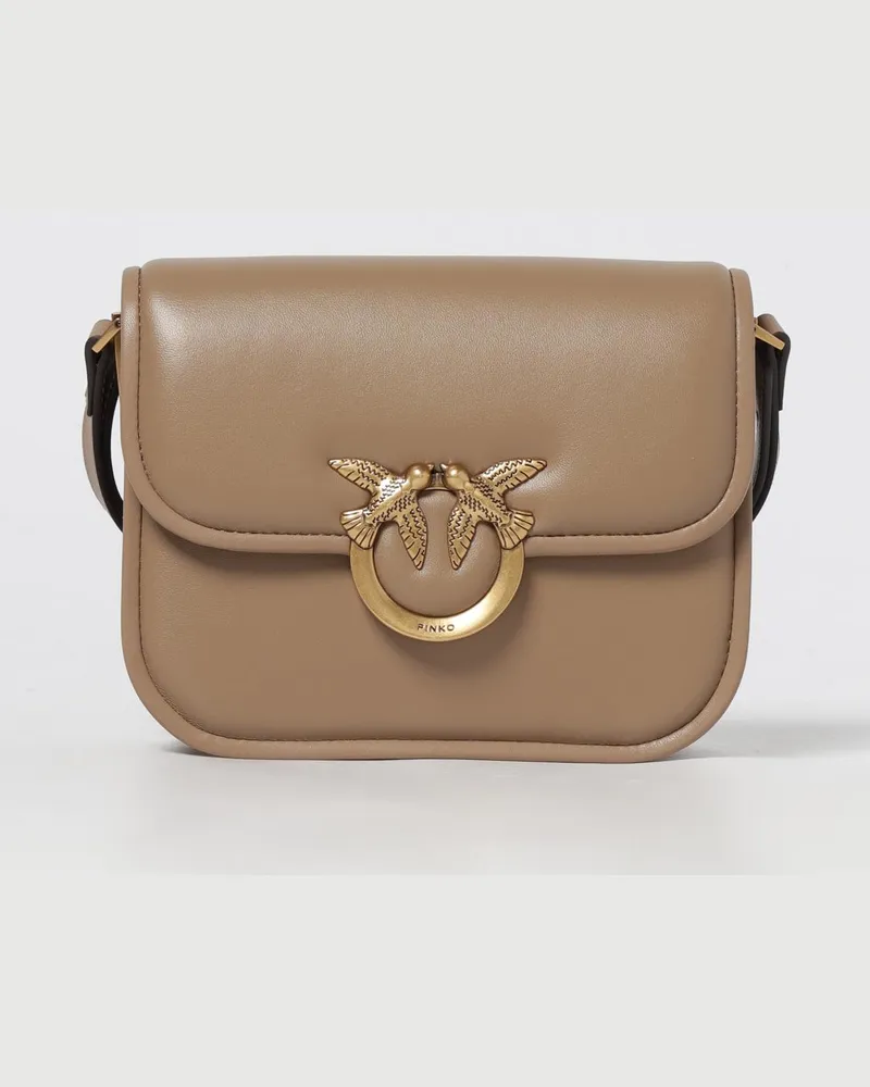 Pinko Schultertasche damen Biscuit
