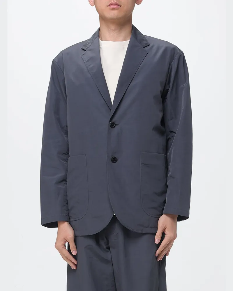 Goldwin Einreihiger Nylon-Blazer Grau