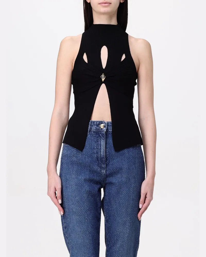 Elisabetta Franchi Top damen Schwarz