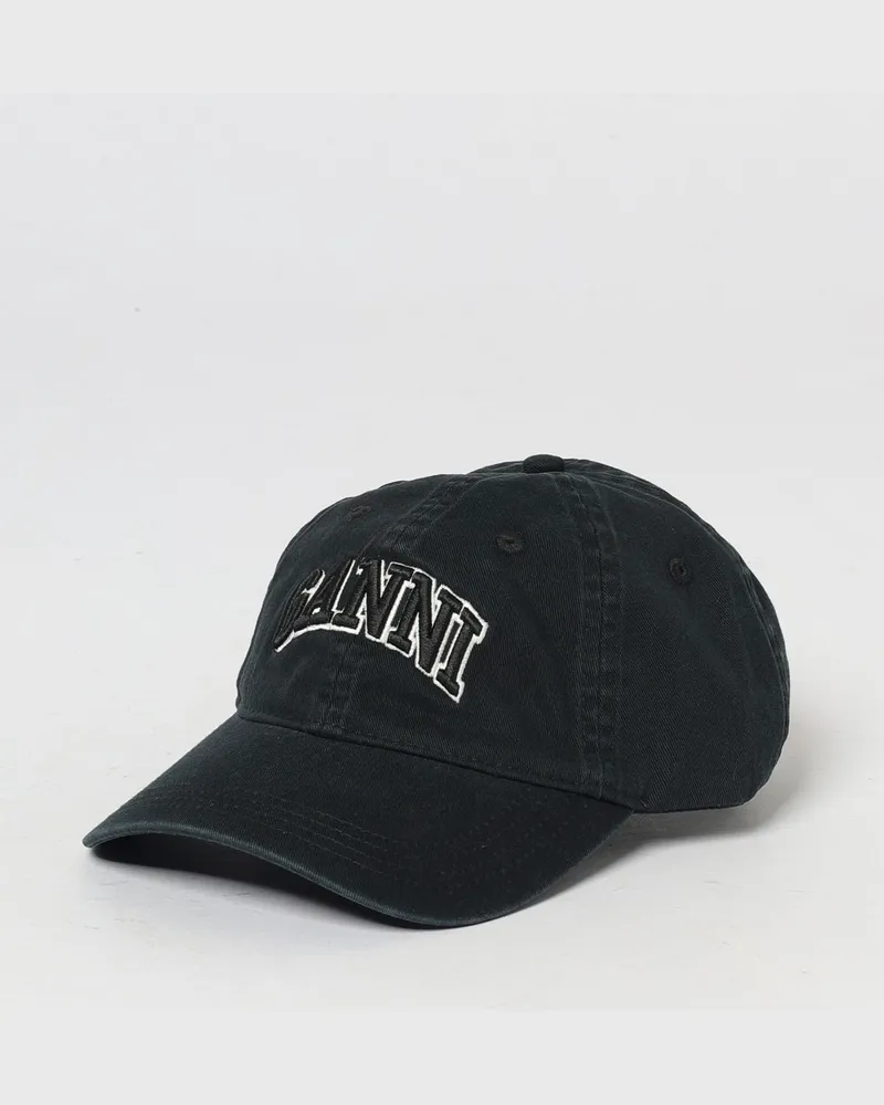 Ganni Hut damen Schwarz