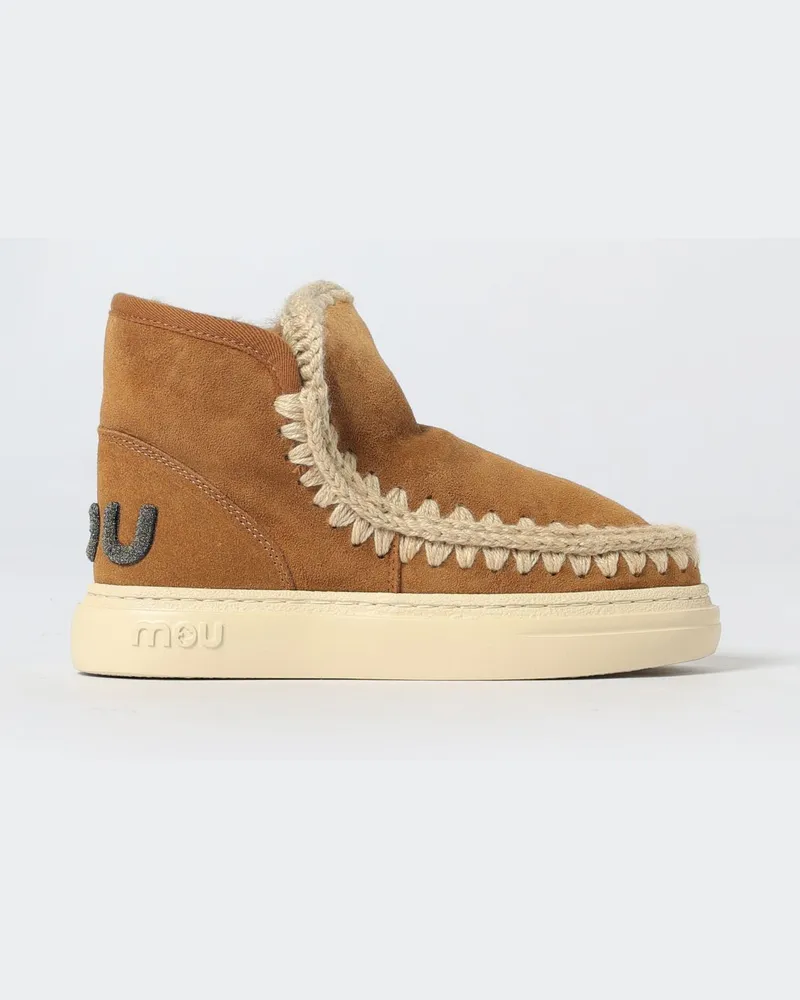 Mou Flache stiefeletten damen Braun