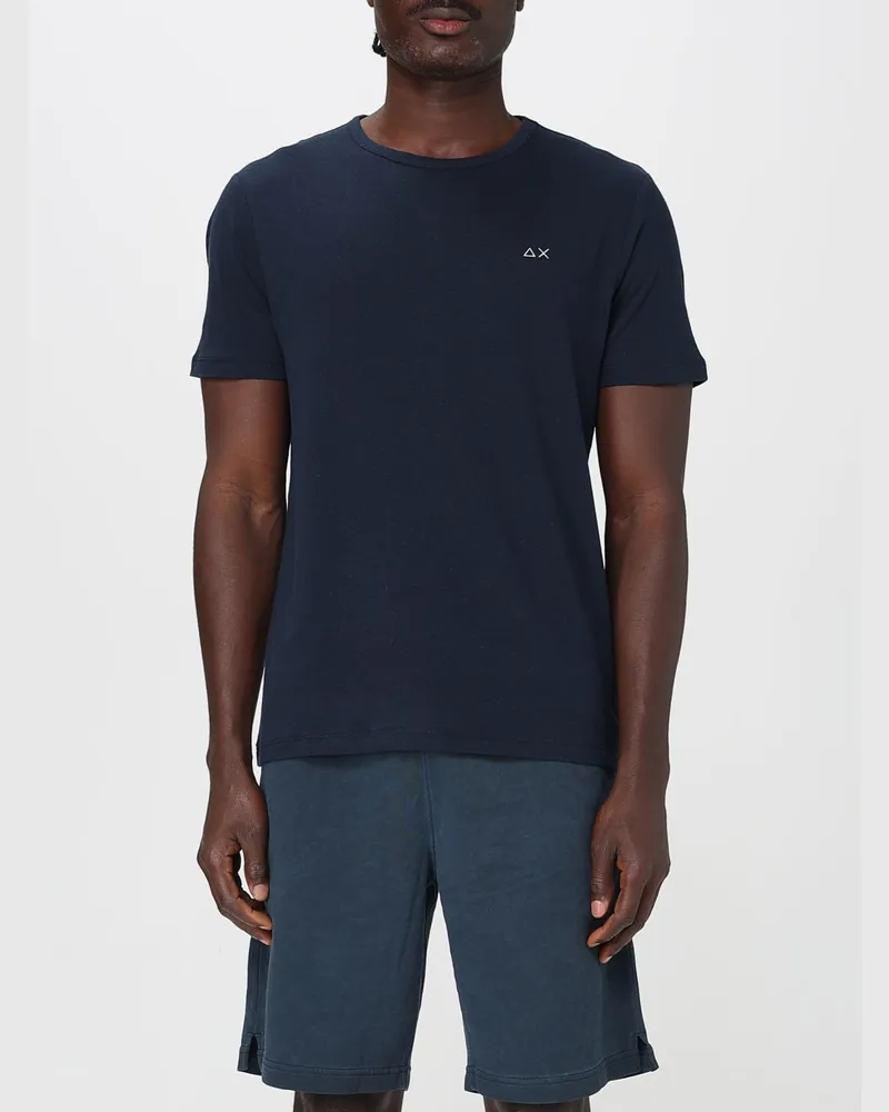 Sun68 T-shirt herren Blau