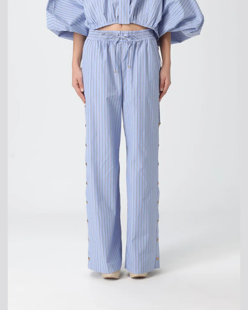 Zimmermann Hose damen Hellblau