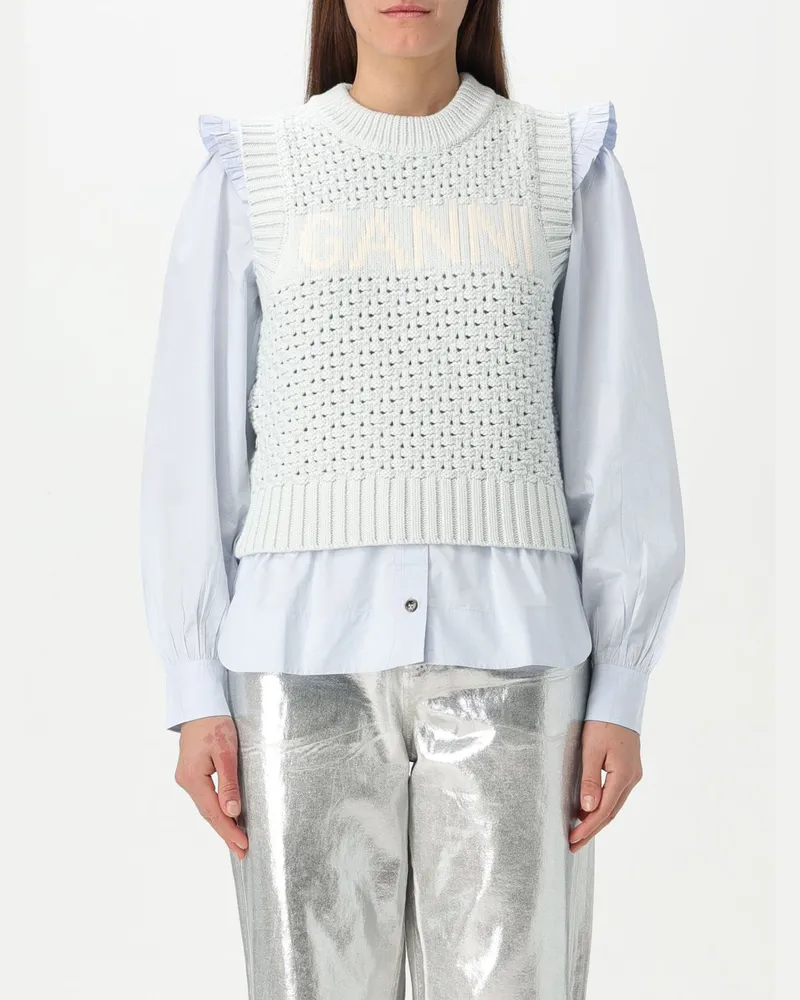 Ganni Pullover damen Blau