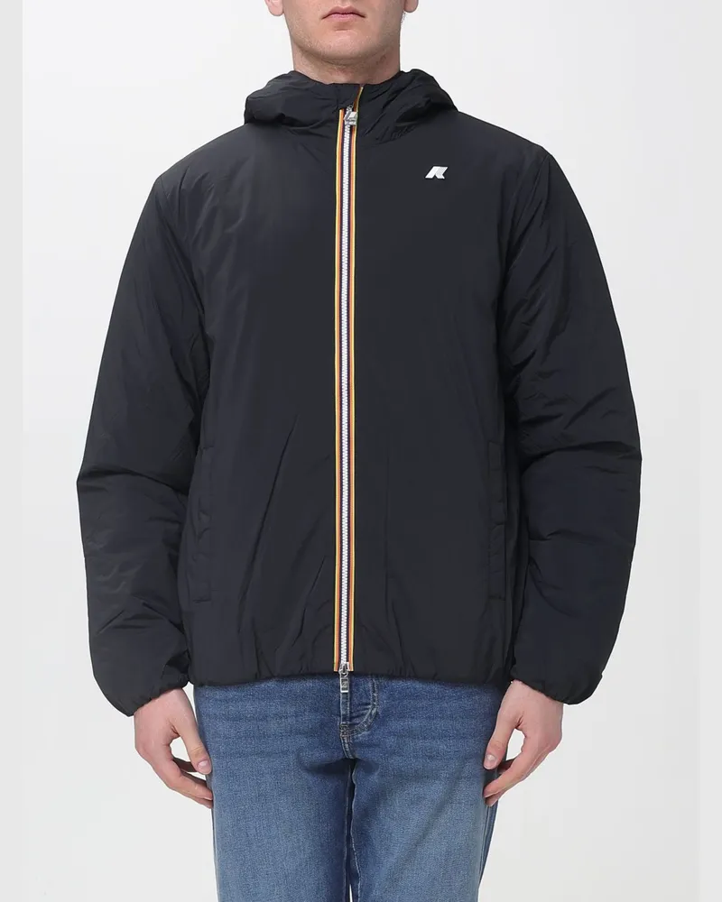 K-Way Mantel herren Schwarz