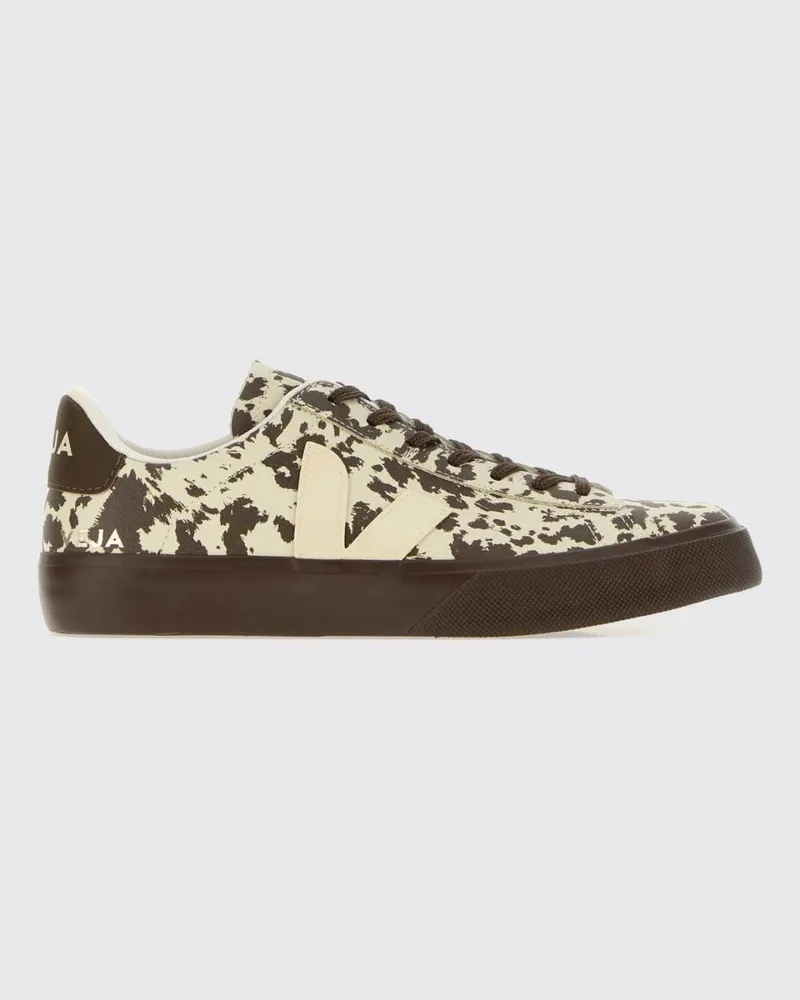 VEJA Campo O.T. Leder-Sneaker mit Animal-Print und nachhaltiger Sohle Bunt