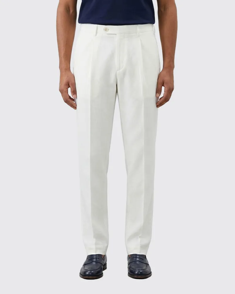 Incotex Hose herren Weiß