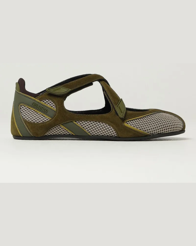 ATTICO Ballerinas damen Grün