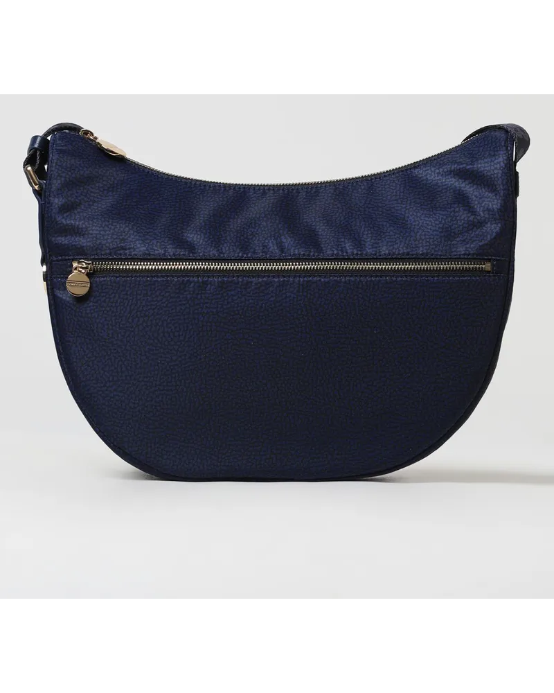 Borbonese Schultertasche Blau