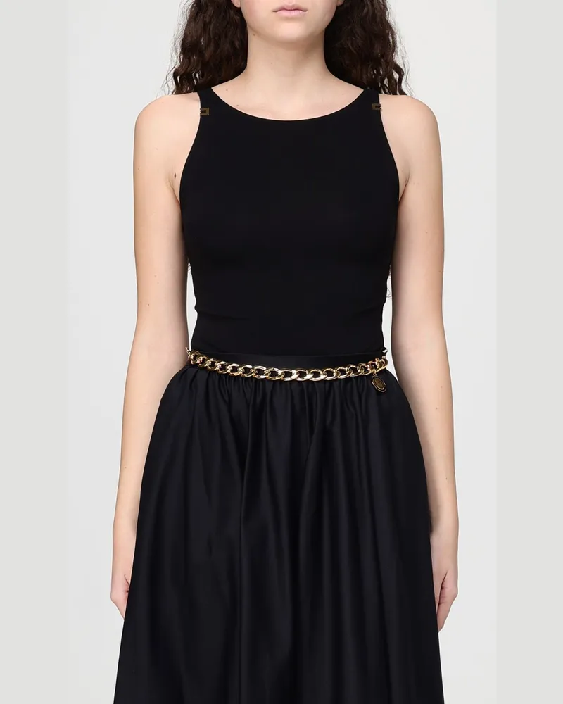 Elisabetta Franchi Top damen Schwarz