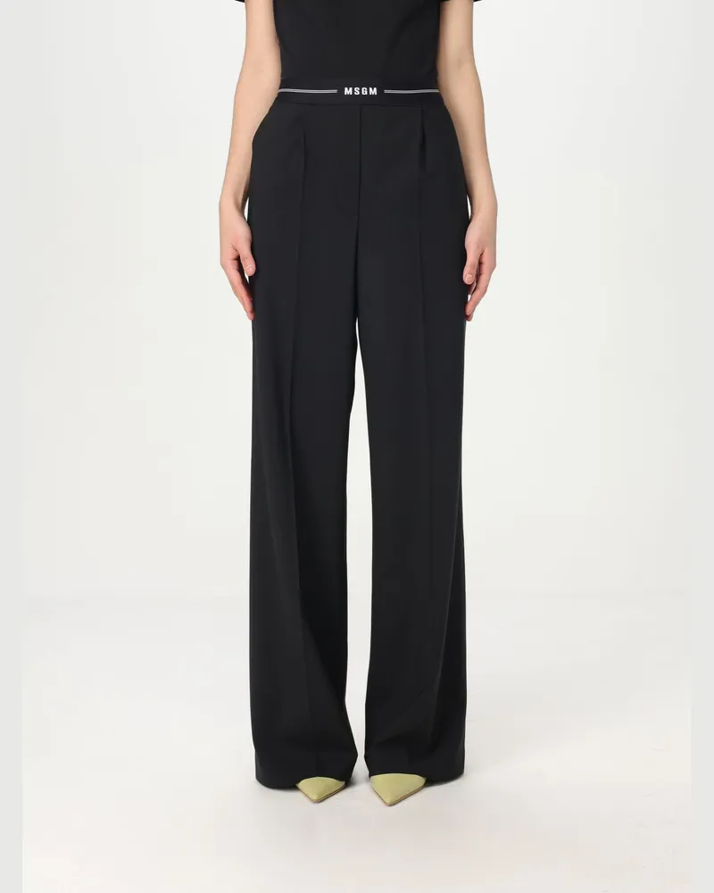 MSGM Hose damen Schwarz