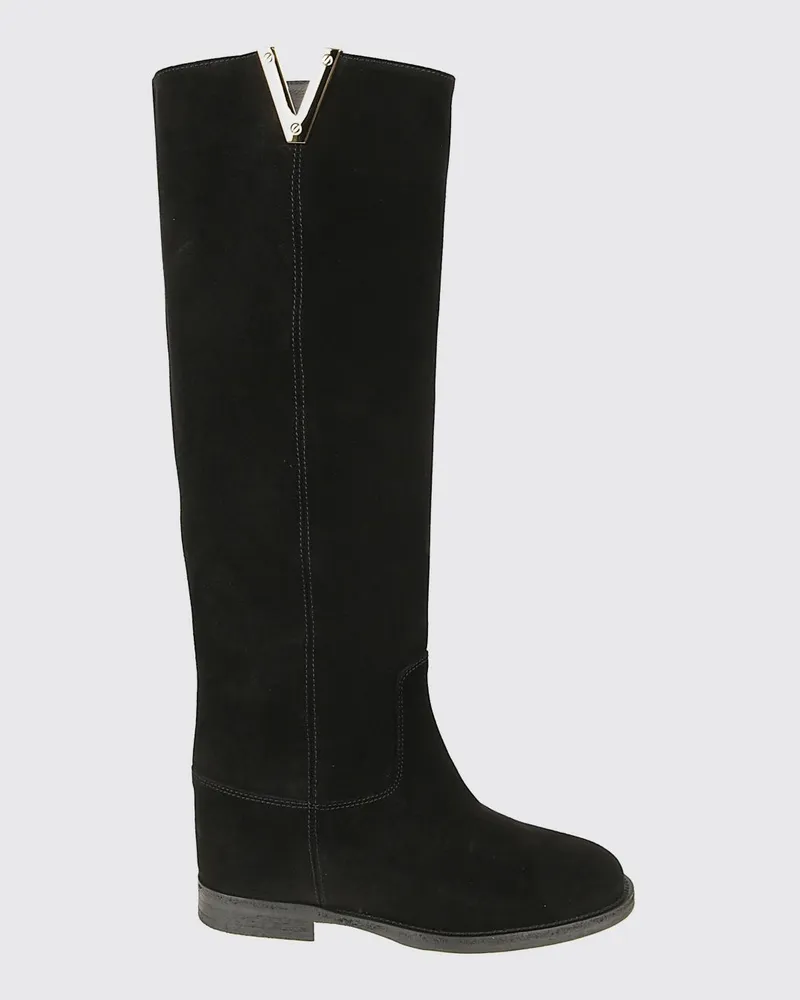 Via Roma 15 Schuhe damen Schwarz