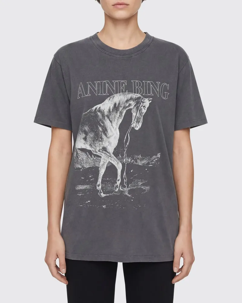 Anine Bing T-shirt damen Schwarz