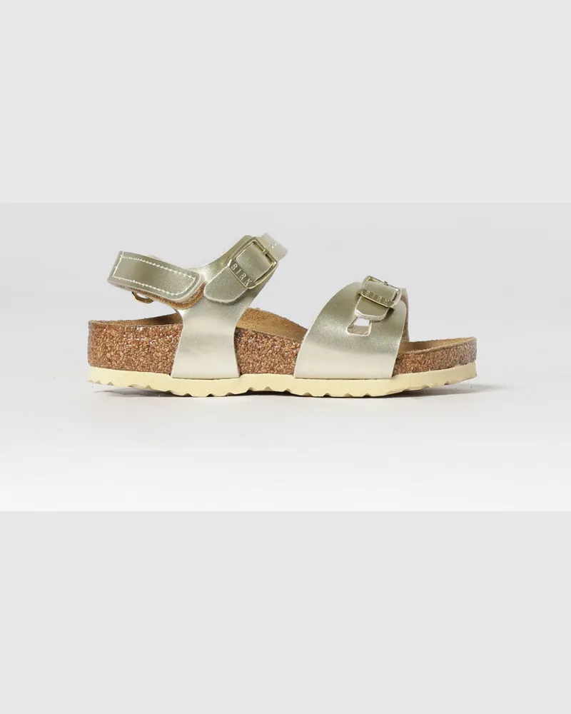 Birkenstock Rio Sandale aus Birko-Flor Gold