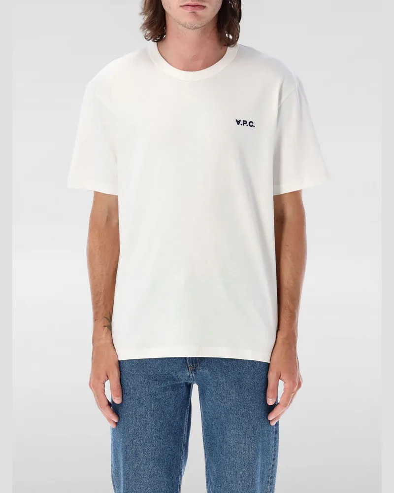 A.P.C. T-shirt herren Weiß