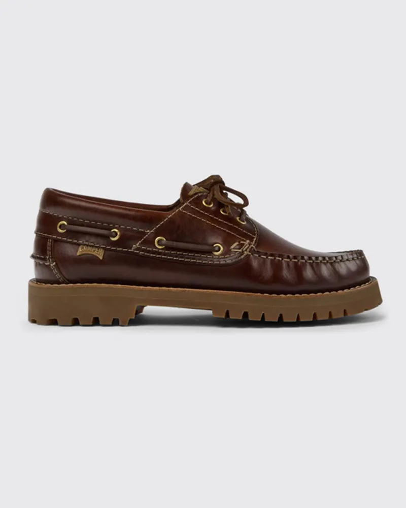 Camper Herren Schnrschuhe Braun