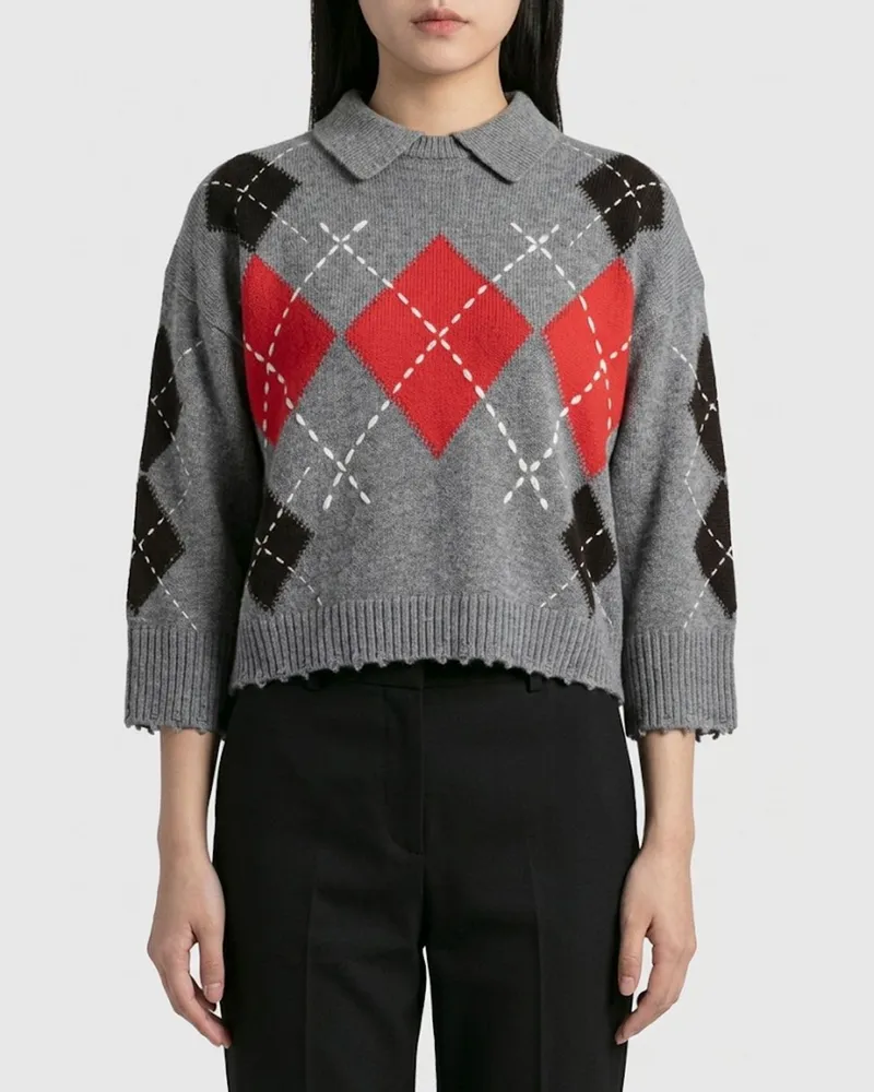 Pinko Pullover damen Grau