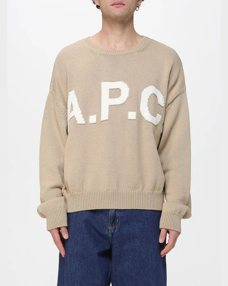 A.P.C. Pullover herren Beige