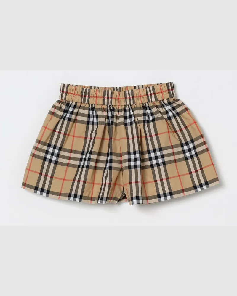 Burberry Shorts kinder Beige