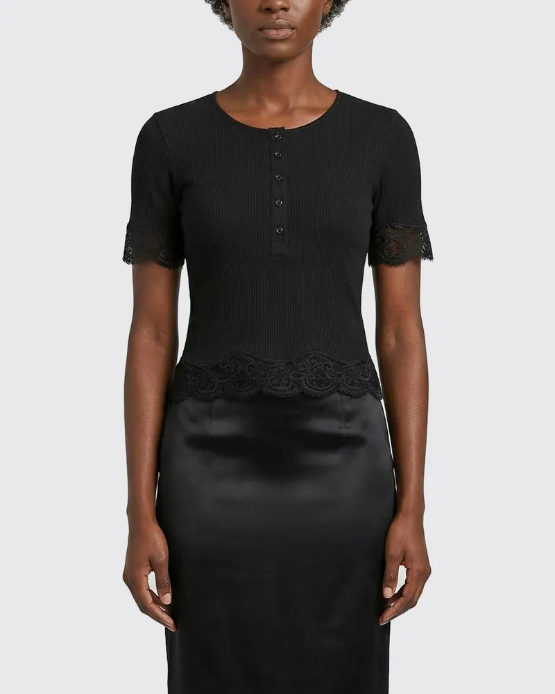 Saint Laurent T-shirt damen Schwarz