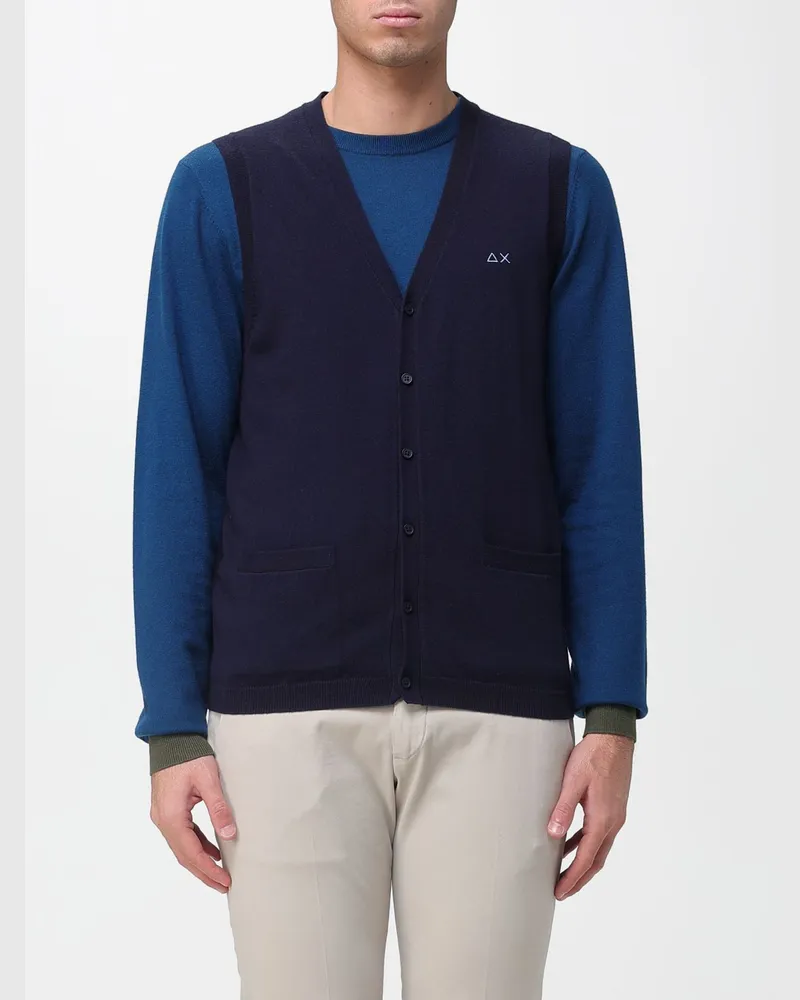 Sun68 Weste herren Navy
