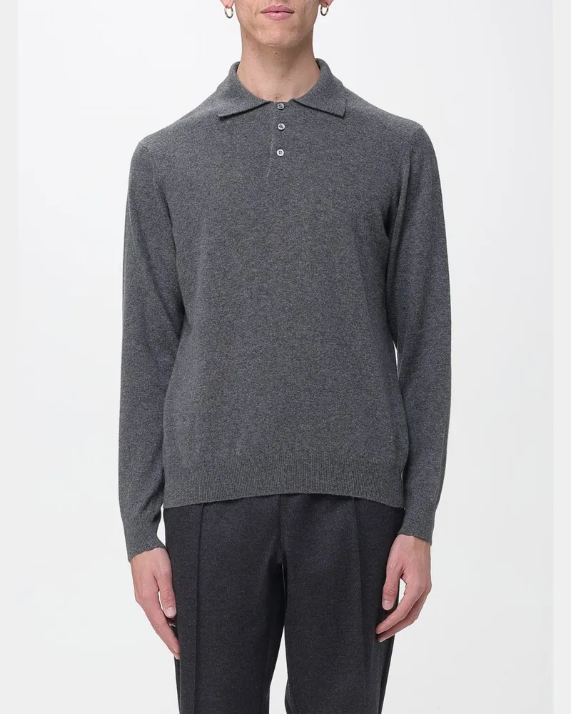 Drumohr  Polo herren Grau