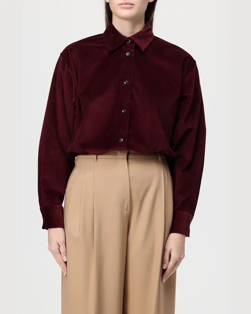 Max Mara Hemdbluse damen Rot