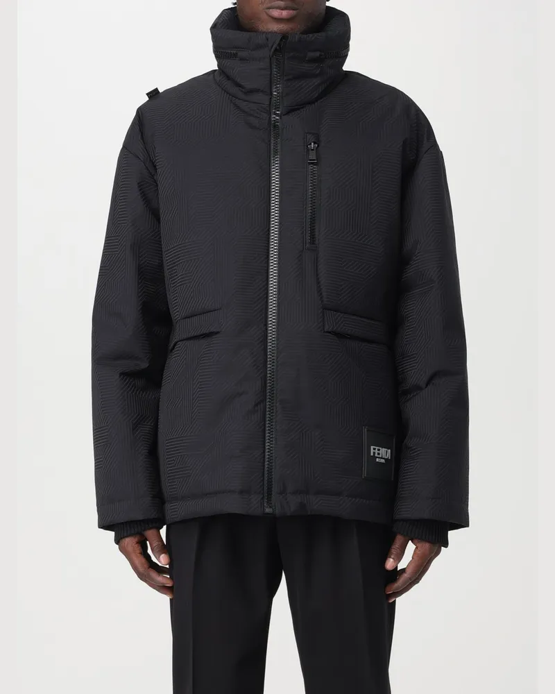 Fendi Mantel herren Schwarz