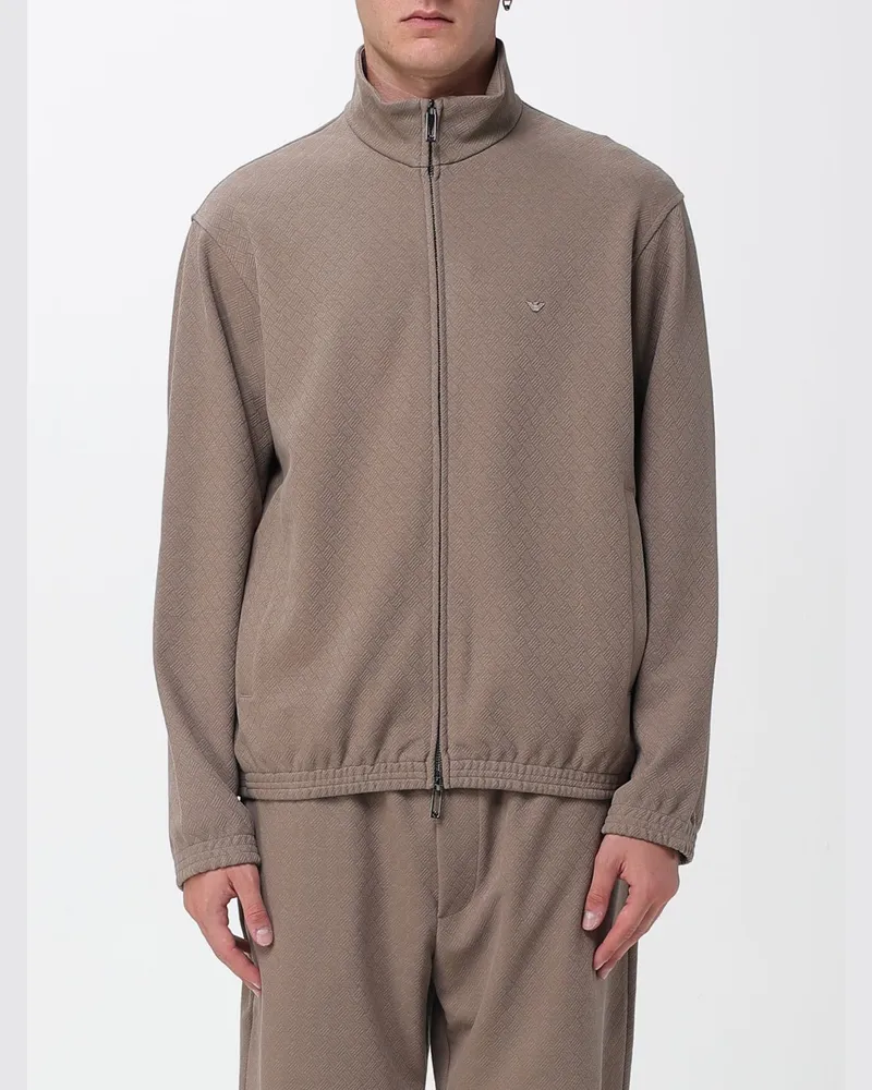 Emporio Armani Sweatshirt herren Braun