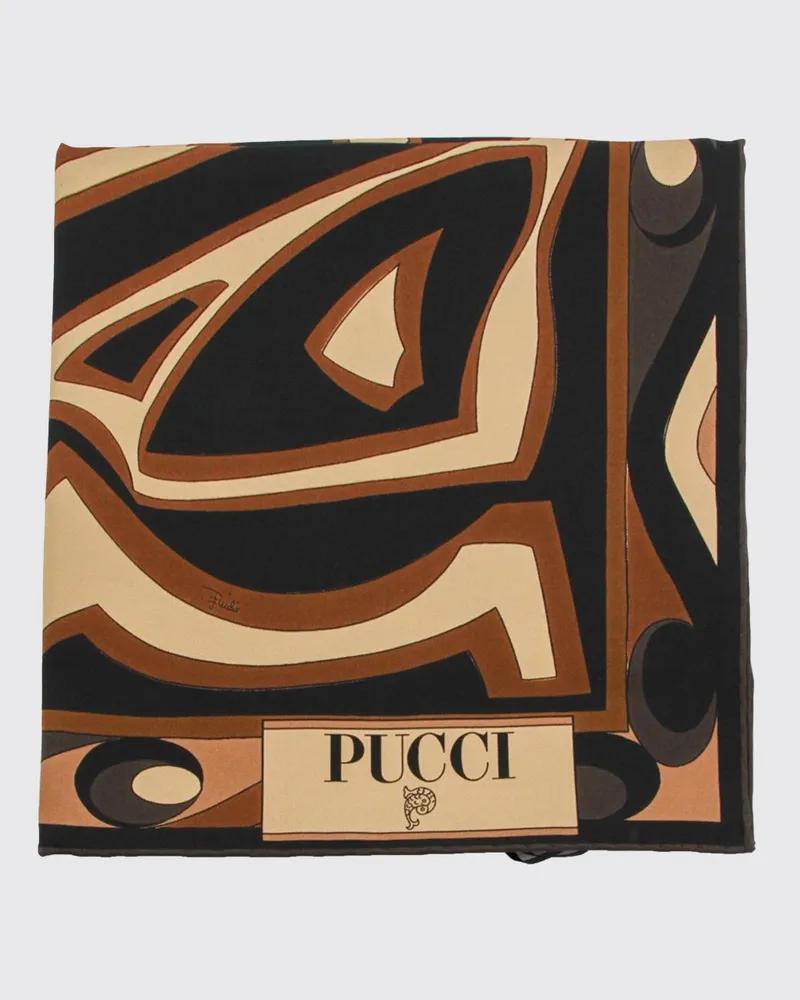 Emilio Pucci Seidentuch damen Schwarz