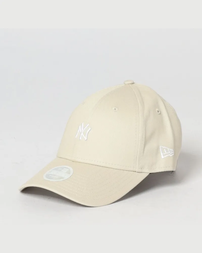 New Era 9Twenty New York Yankees MLB Mini Logo Baumwollkappe mit gesticktem Logo Milch