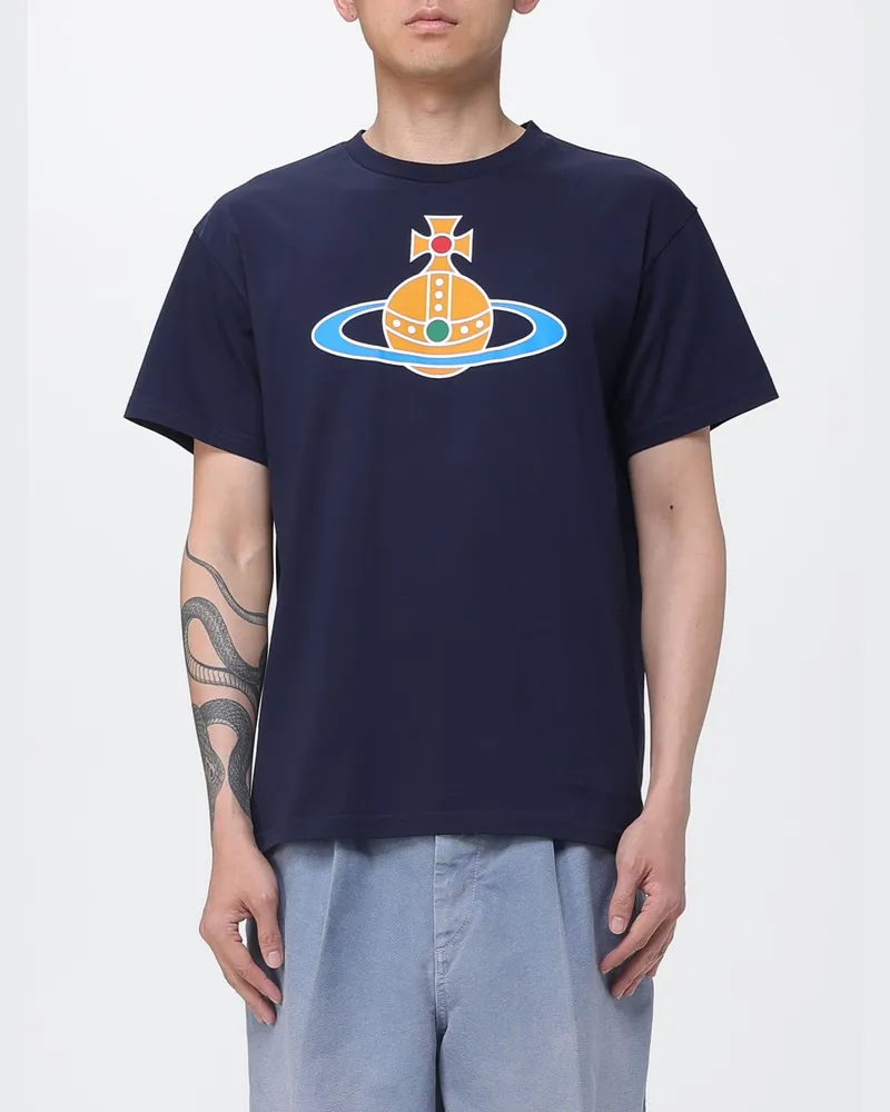 Vivienne Westwood T-shirt herren Blau