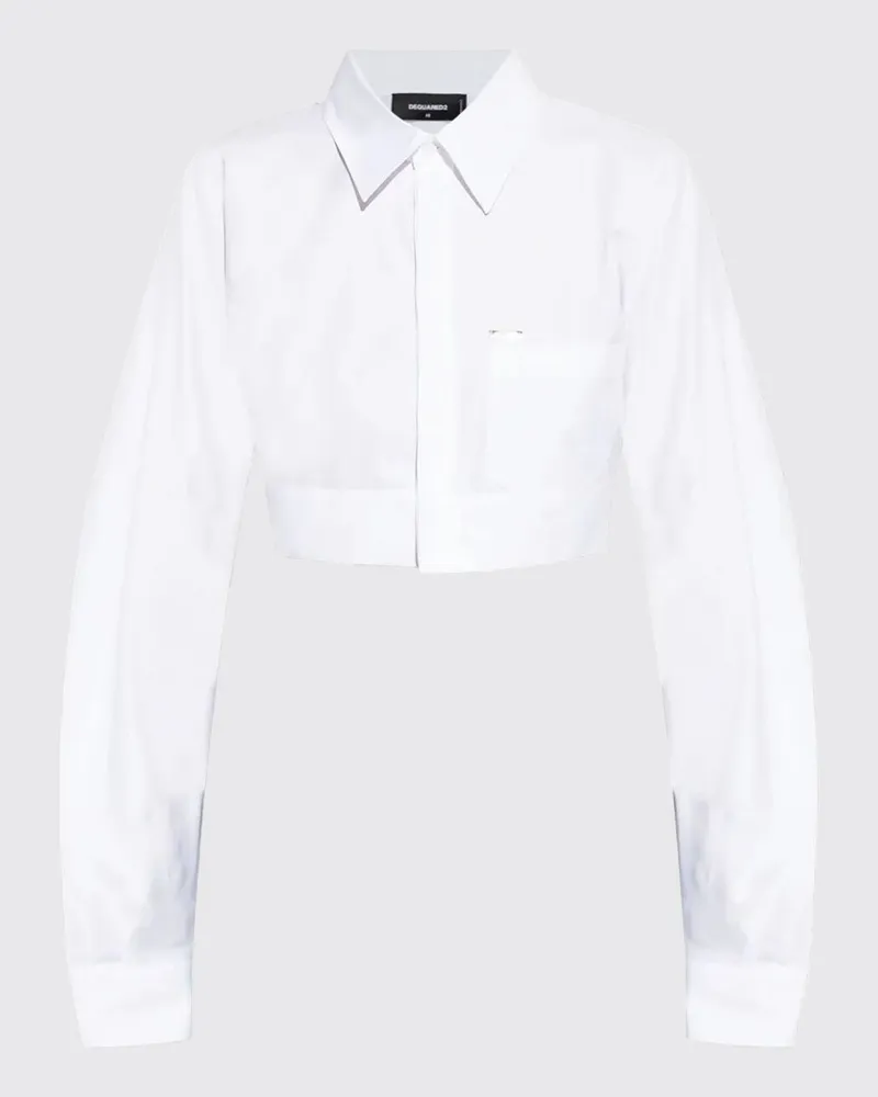 Dsquared2 Hemdbluse damen Weiß