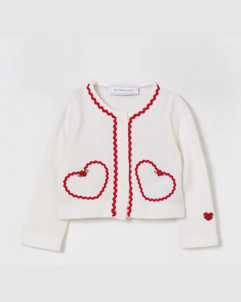 Monnalisa Jacke kinder Ecru
